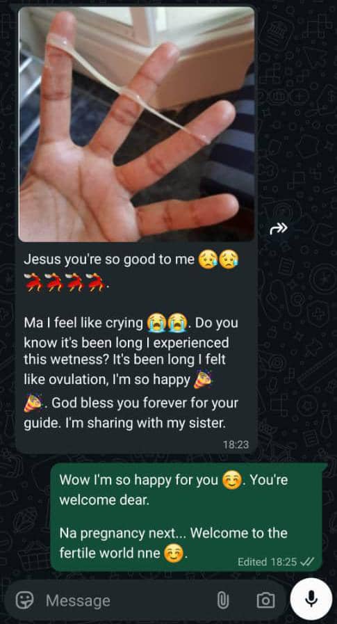 WhatsApp testimonial image 3